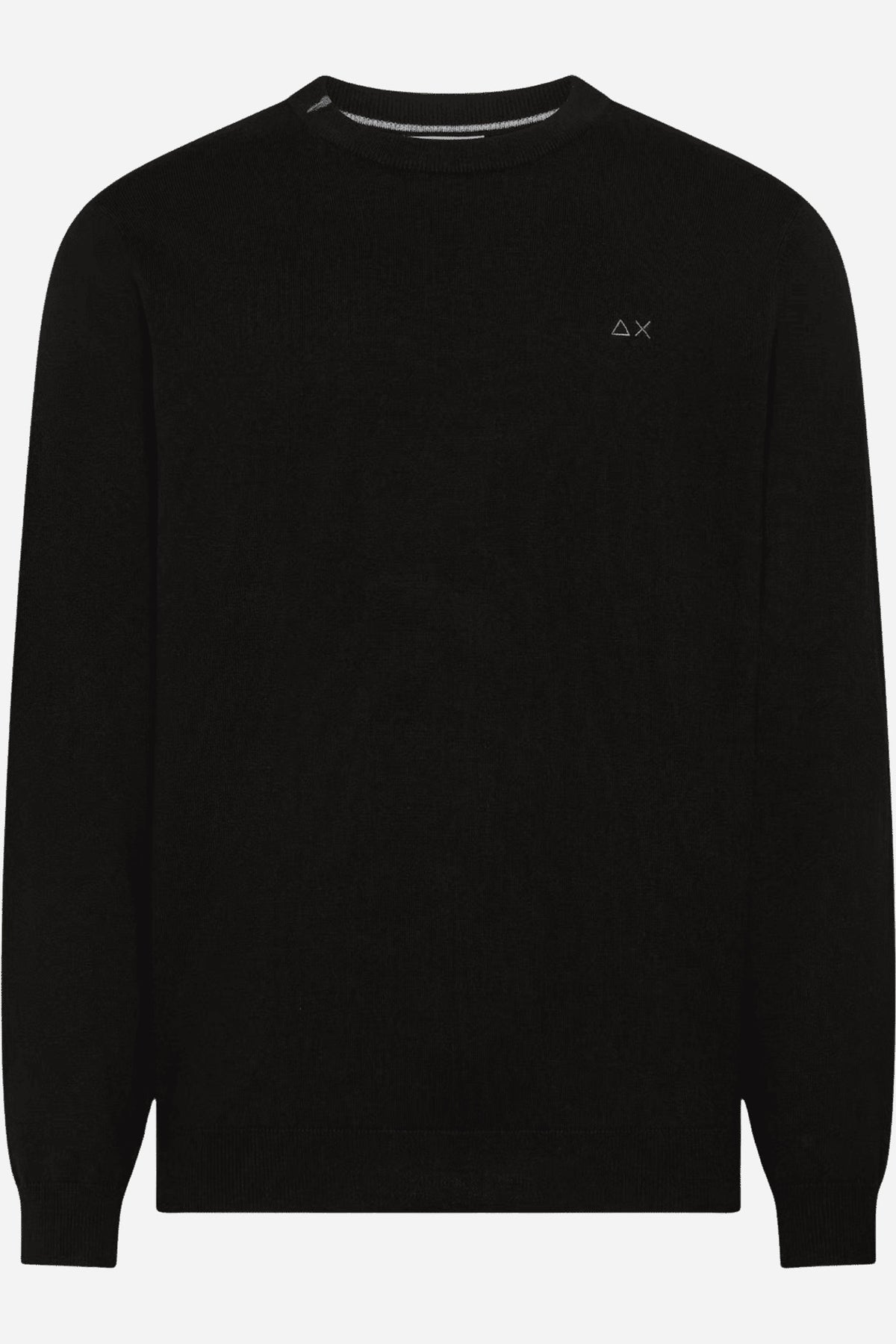 Maglia Sun68 girocollo maniche lunghe misto lana