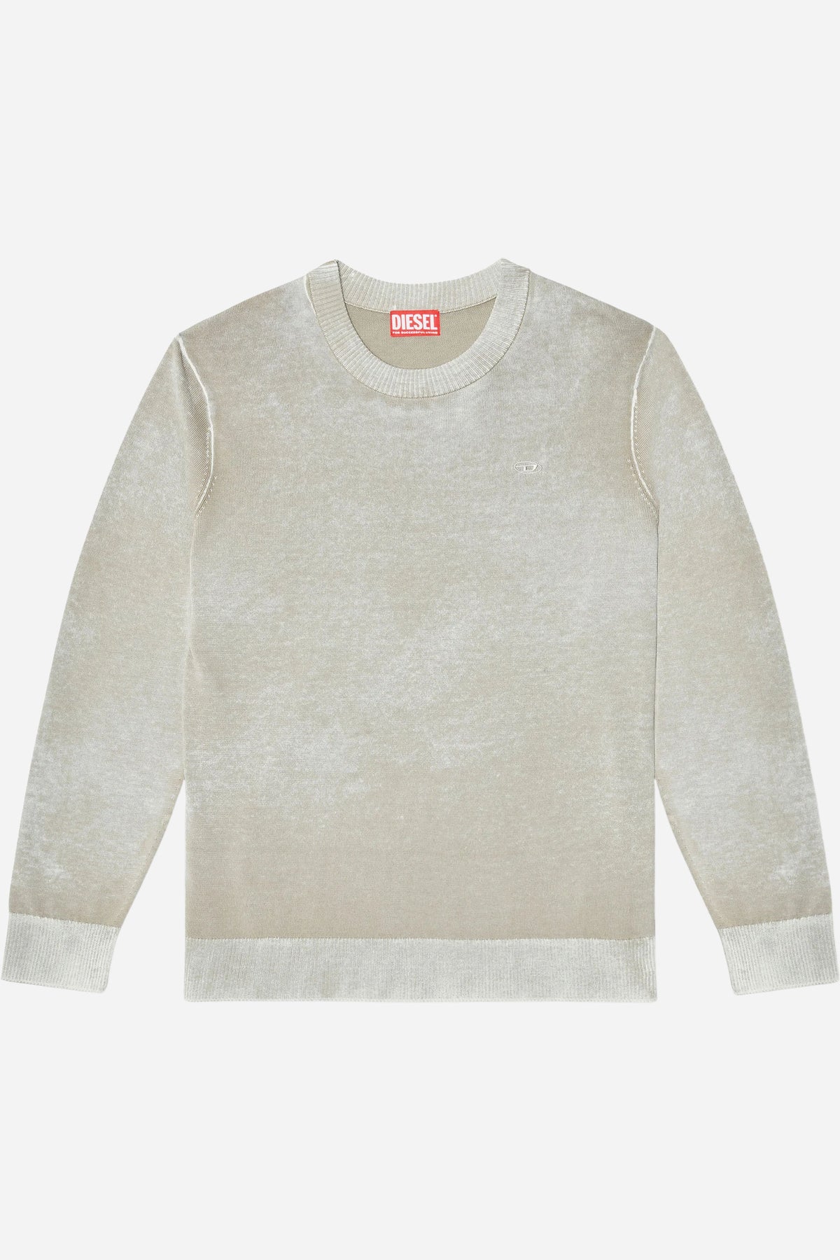 Maglia Diesel uomo regular fit cotone stampa interna
