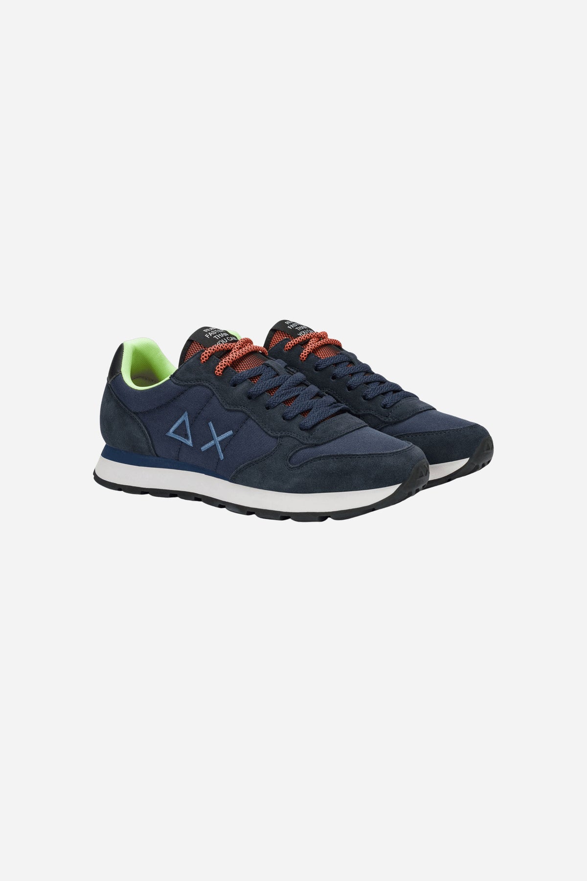 Sneaker Tom uomo nylon e suede