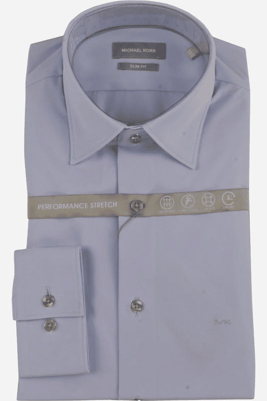 Camicia Performance slim maniche lunghe