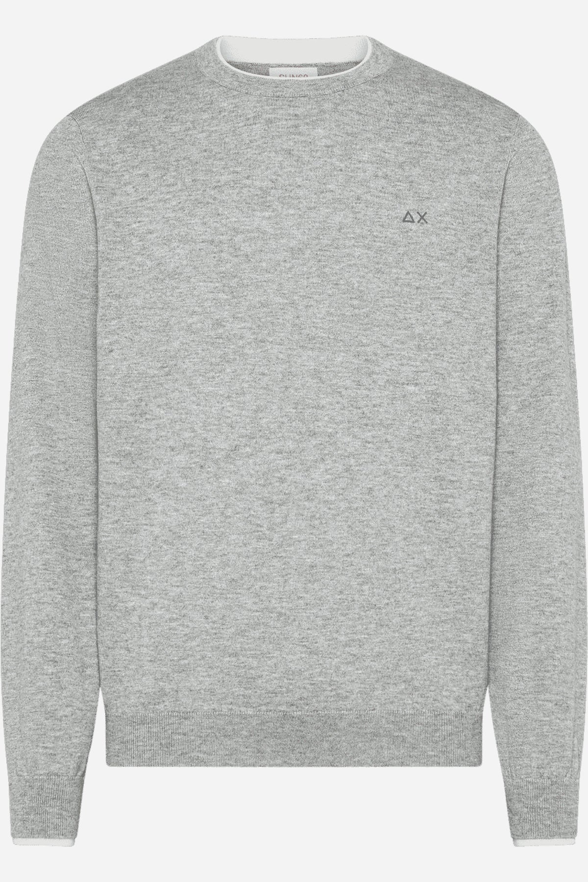Maglia Sun68 girocollo cotone e lana