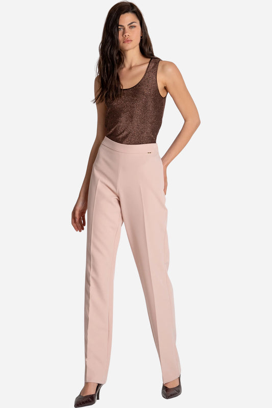 Fracomina Pantalone regular in tessuto stretch