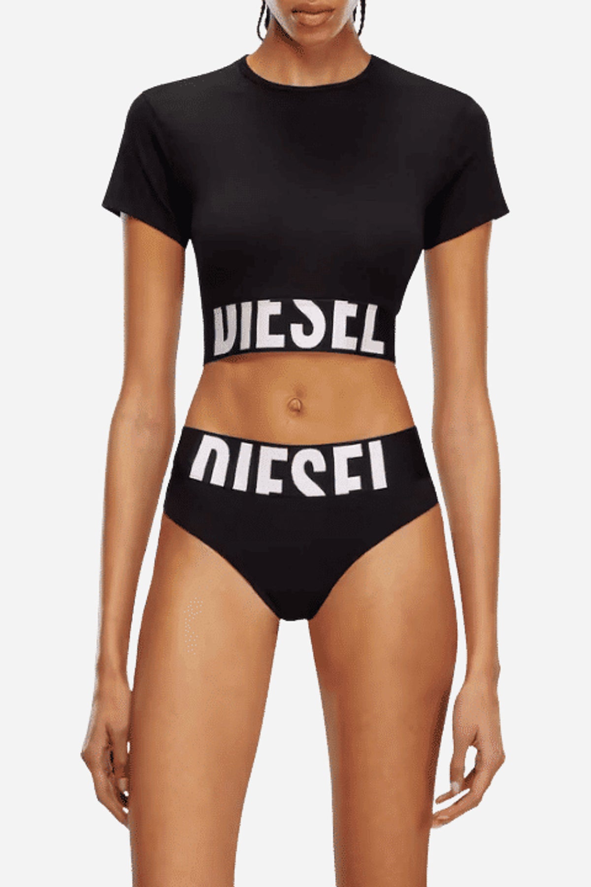 UFTEE-SPORT-CROPPED-T-SHIRT T-shirt corta cotone