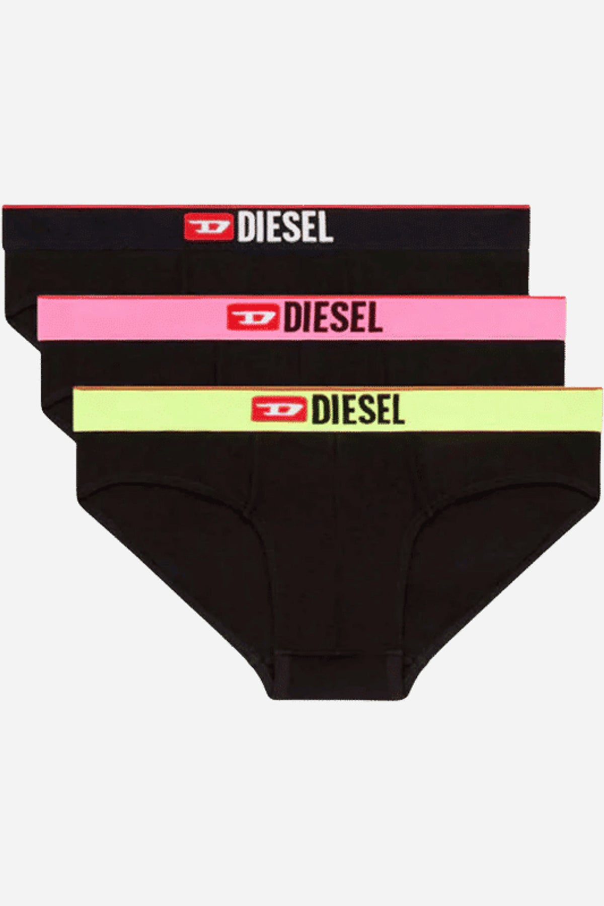 Diesel slip threepack in cotone elasticizzato