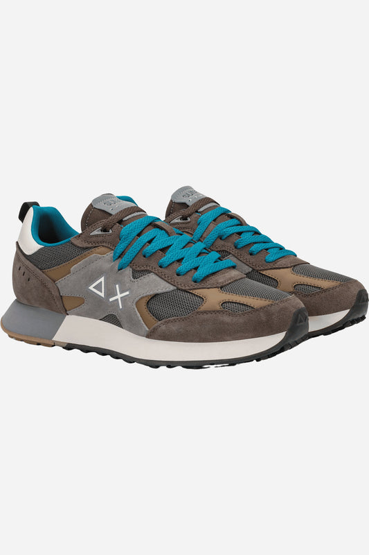 Sneaker Jaki Outdoor uomo in suede e nylon