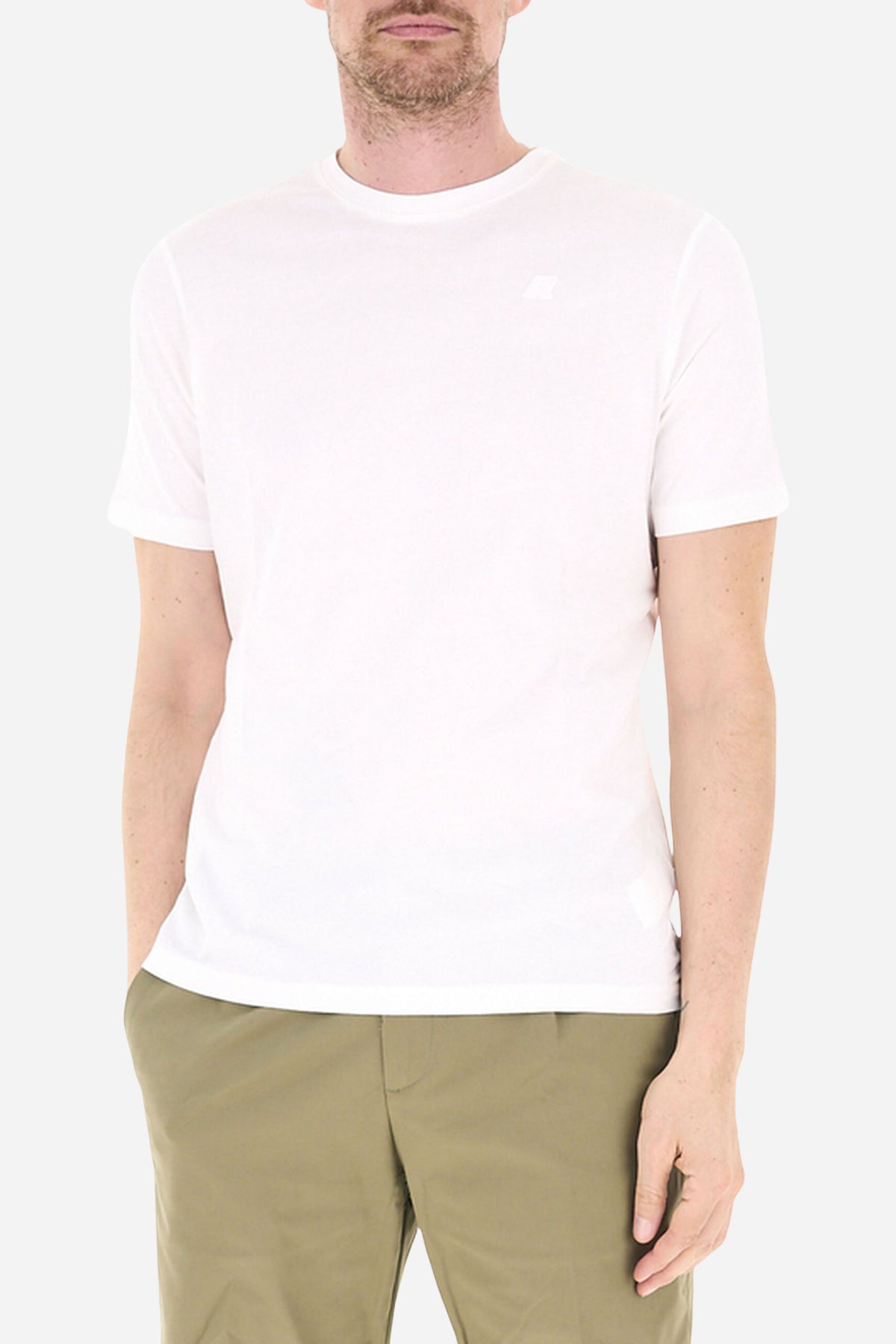 T-Shirt Odom uomo slim in cotone