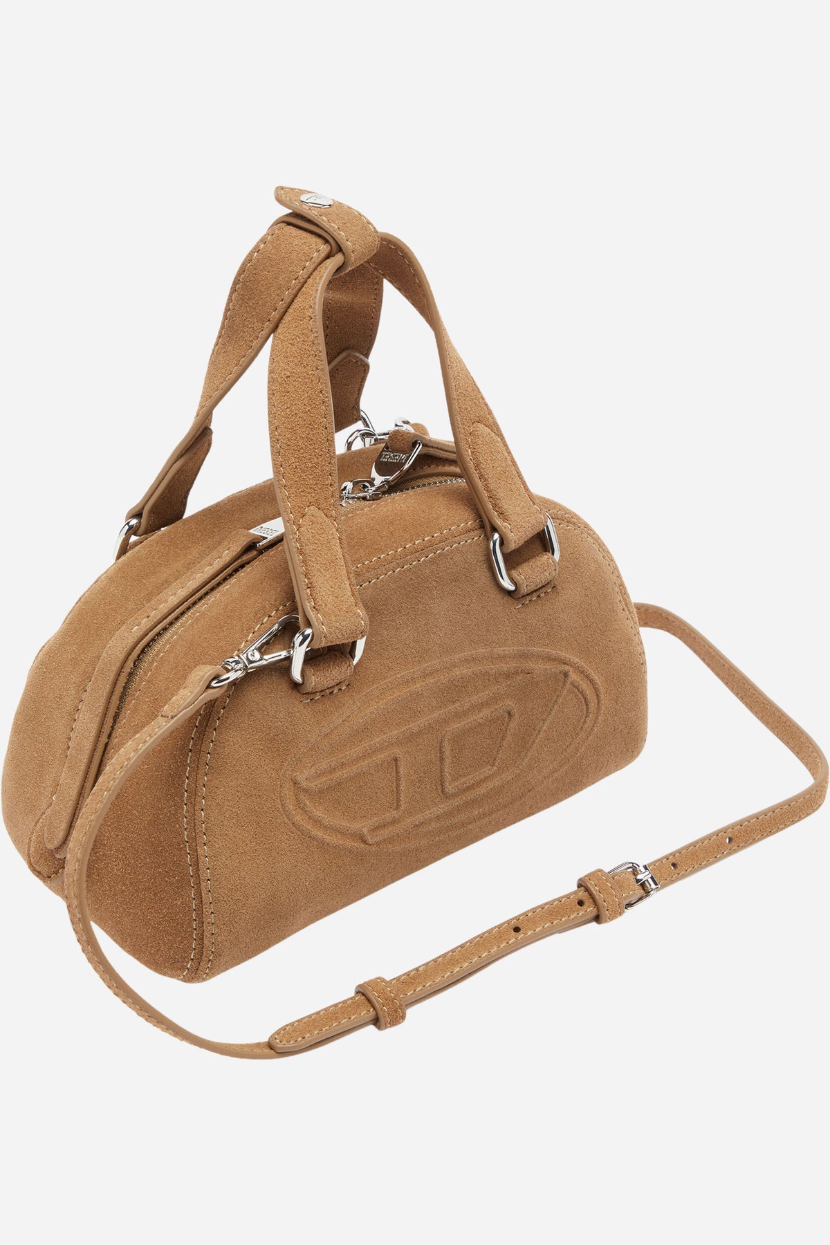 1DR Dome Borsa bowling piccola a tracolla in pelle