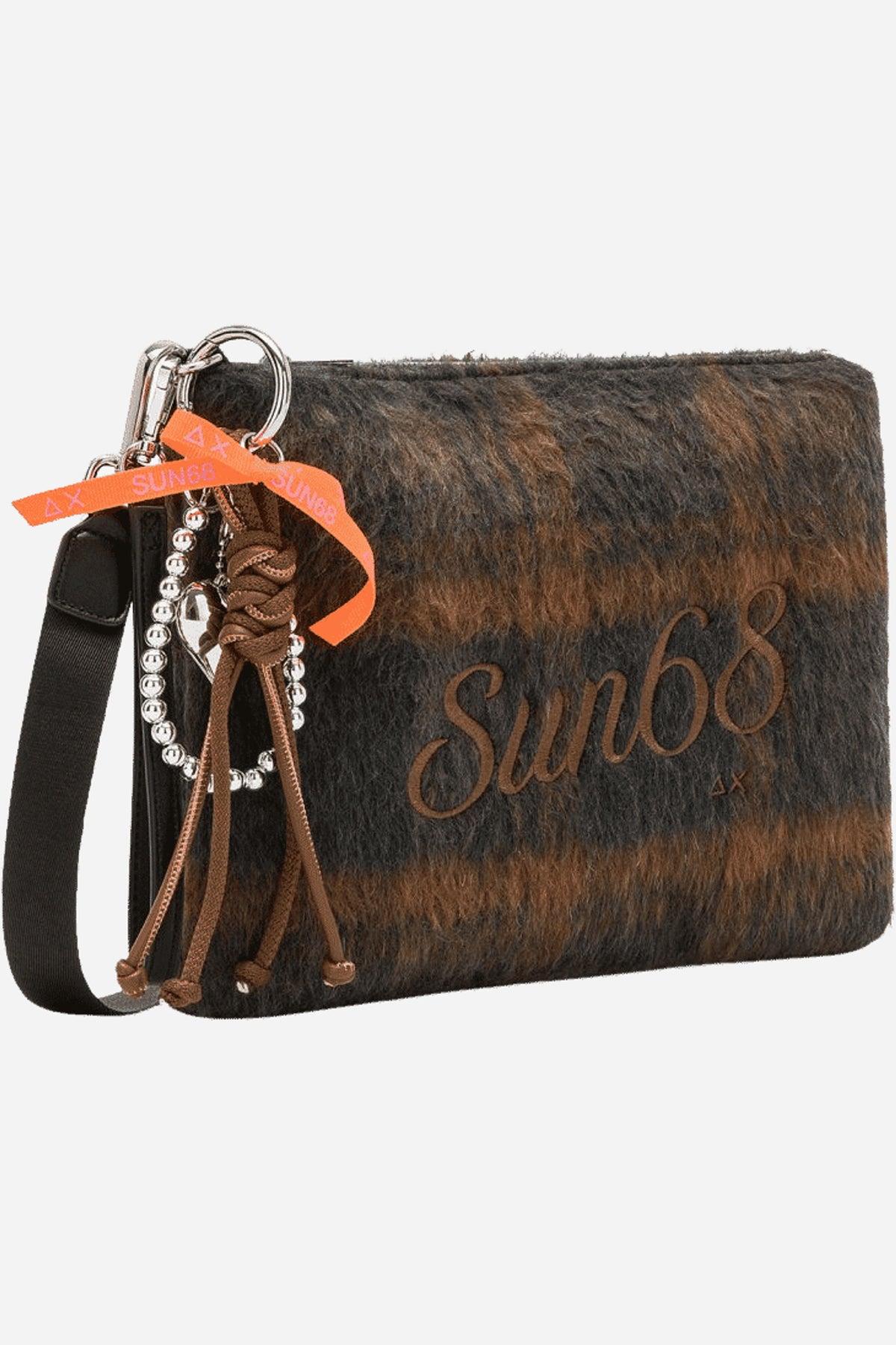 Sun68 Pochette piccola da polso in misto lana