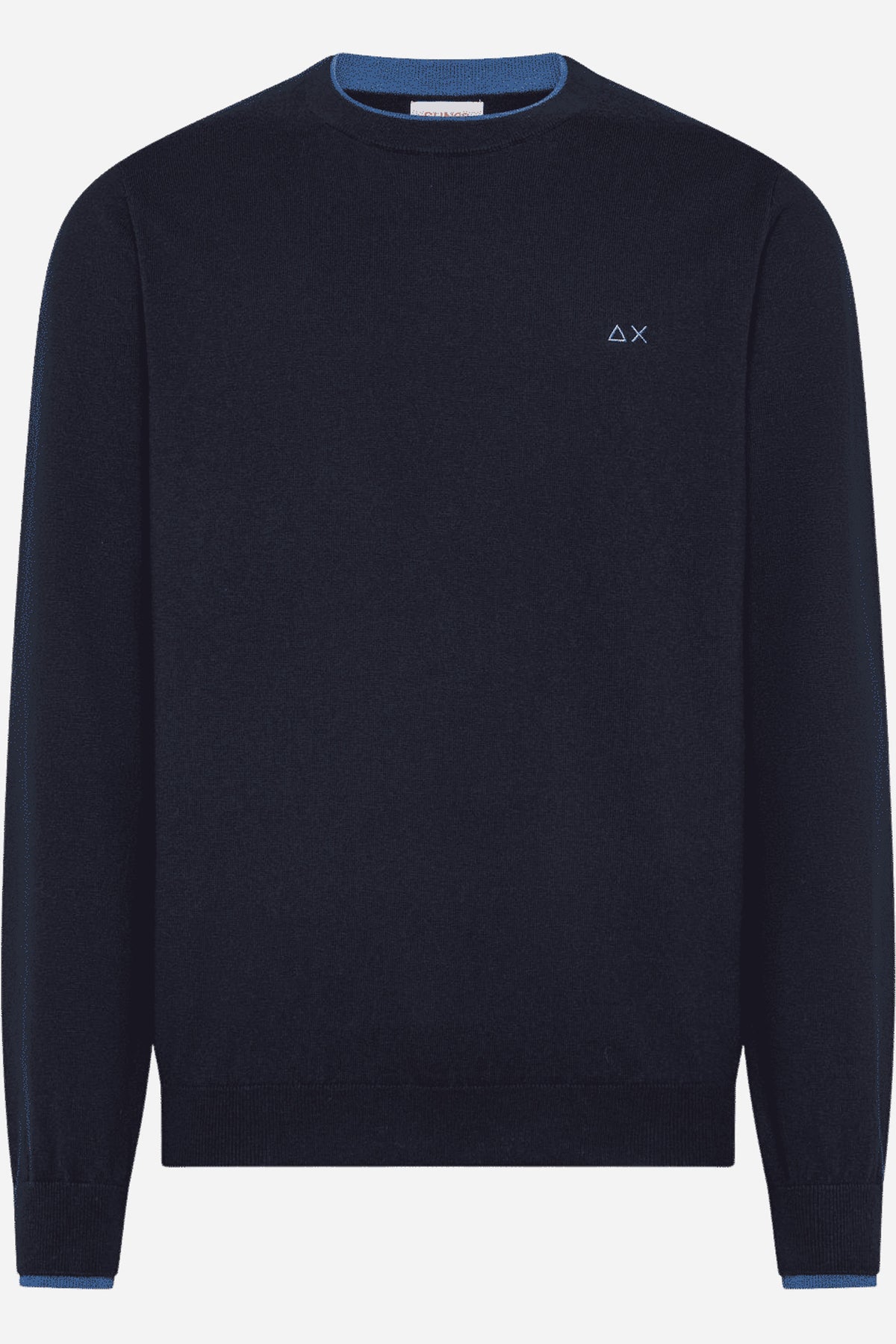 Maglia Sun68 girocollo cotone e lana