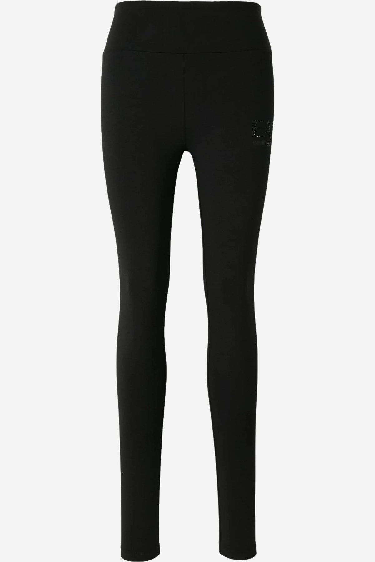 Leggings Emporio Armani slim logo strass