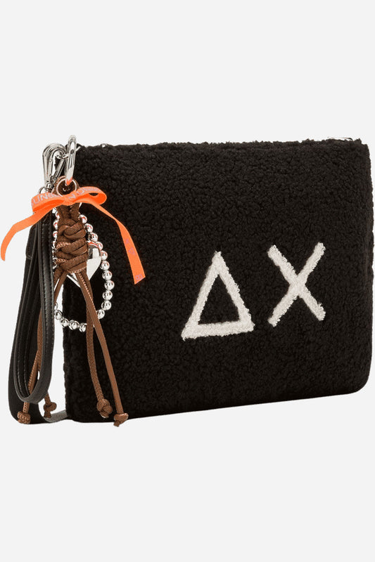 Pochette SUN68 mini da polso in teddy