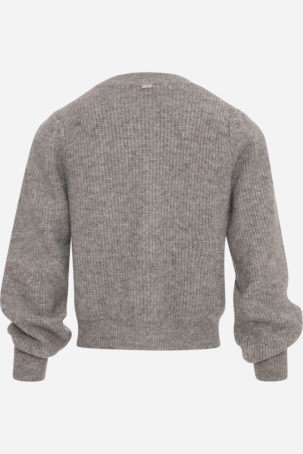 Cardigan Fracomina regular con applicazioni gioiello