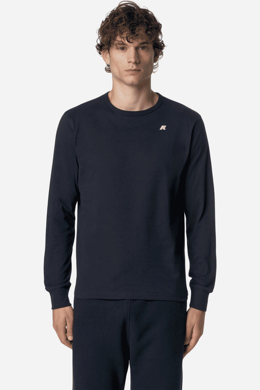 T-Shirt Elmer uomo manica lunga in cotone