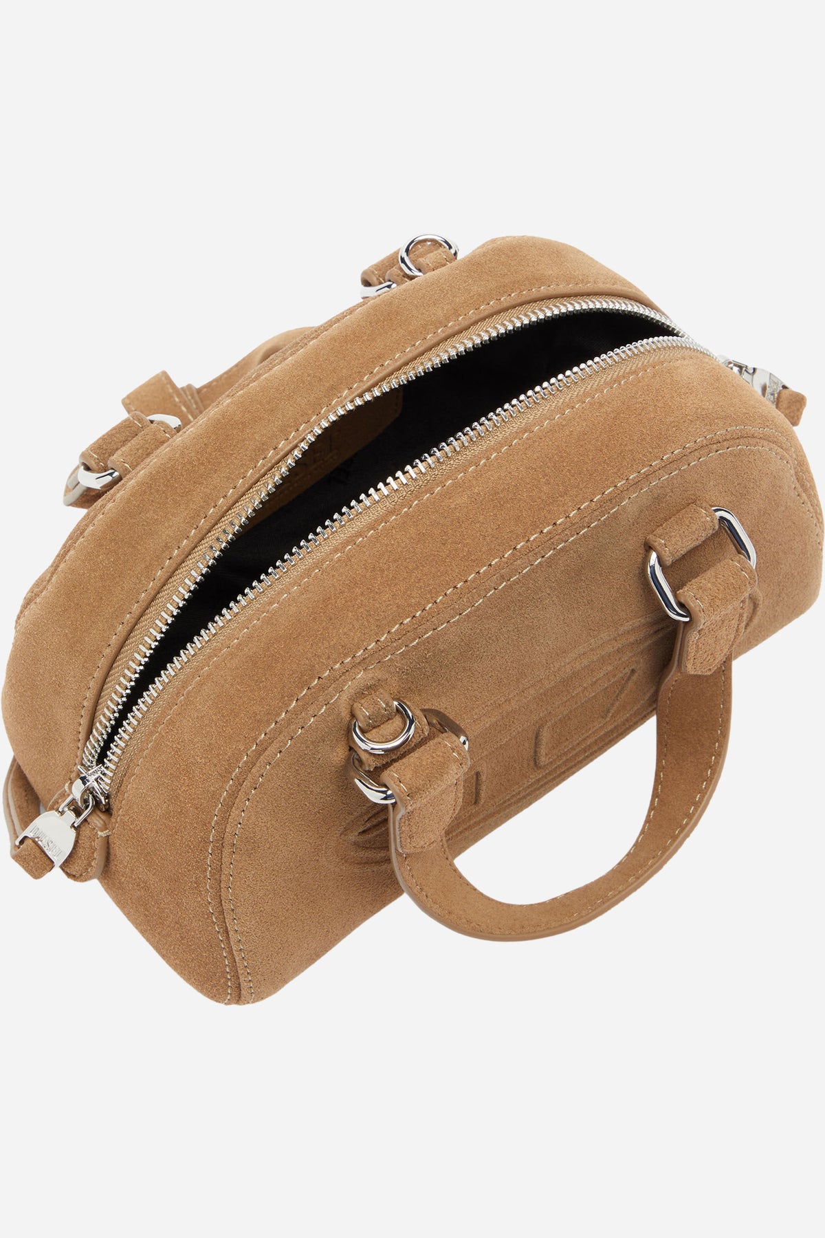 1DR Dome Borsa bowling piccola a tracolla in pelle