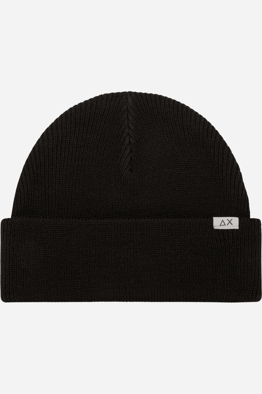 Berretto beanie SUN68 in misto lana a costine