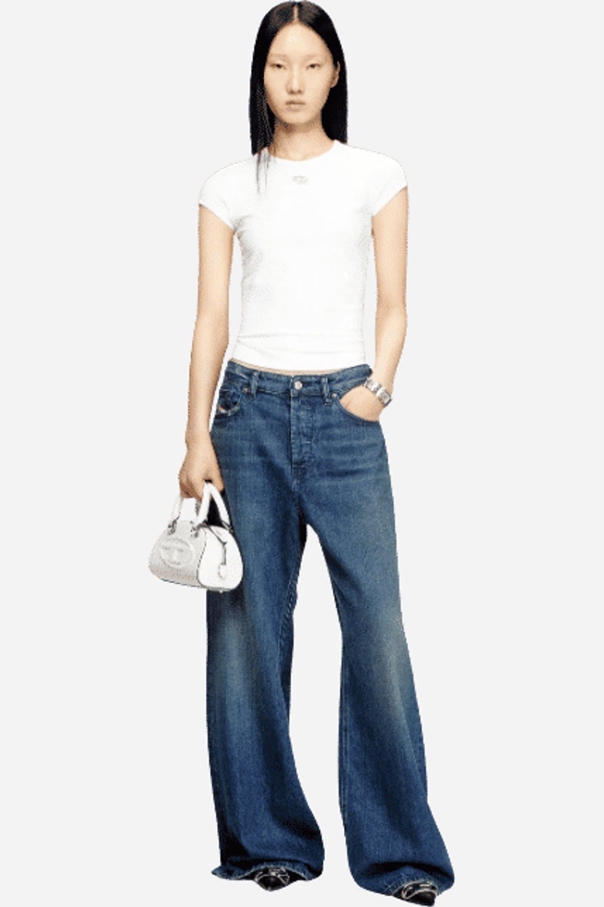 T-ANGIE-OD T-shirt slim cotone biologico