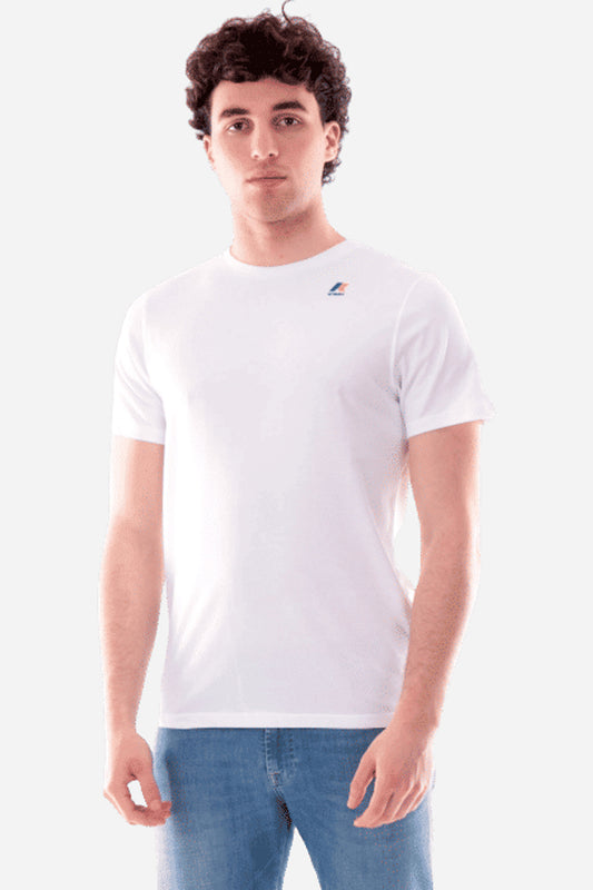 T-shirt Leonide uomo slim in cotone