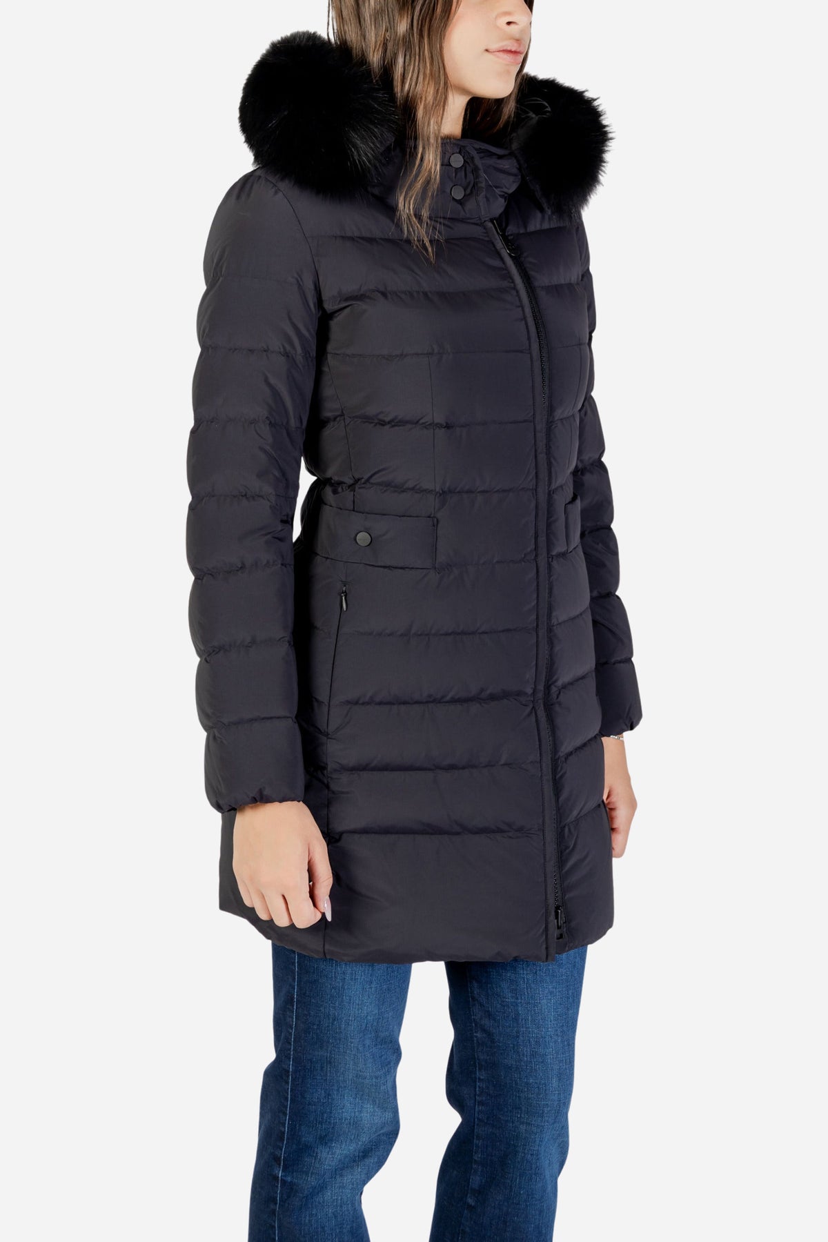 Peuterey Seriola cappotto lungo con cappuccio