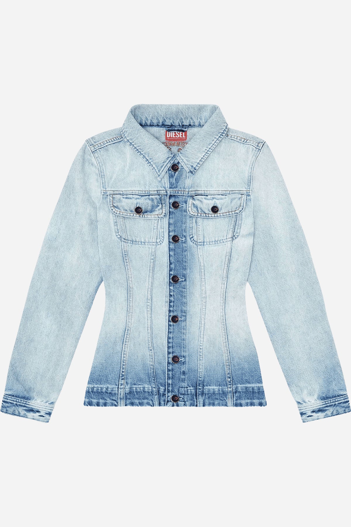 Diesel Giacca trucker denim a clessidra