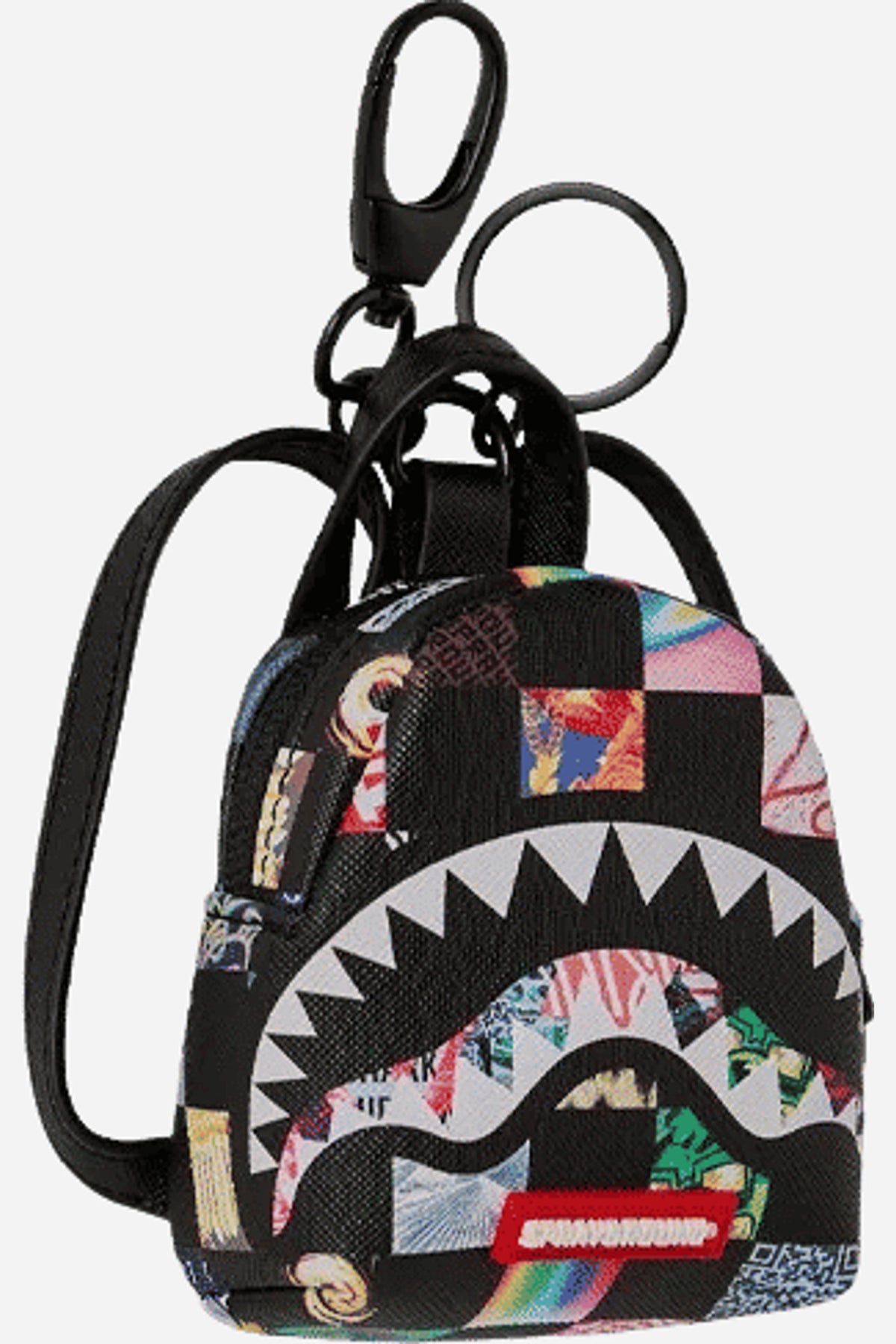 Crazy Check portachiavi zaino mini