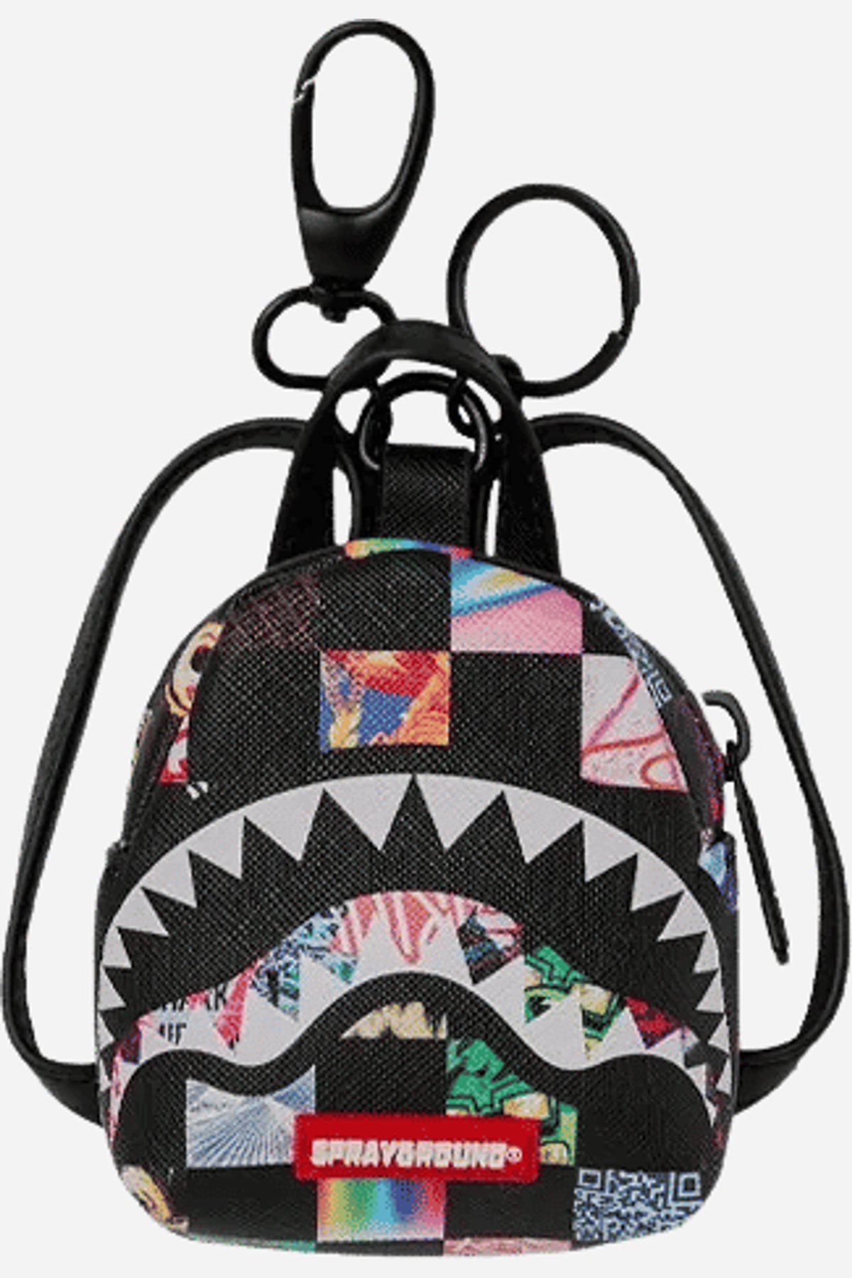 Crazy Check portachiavi zaino mini