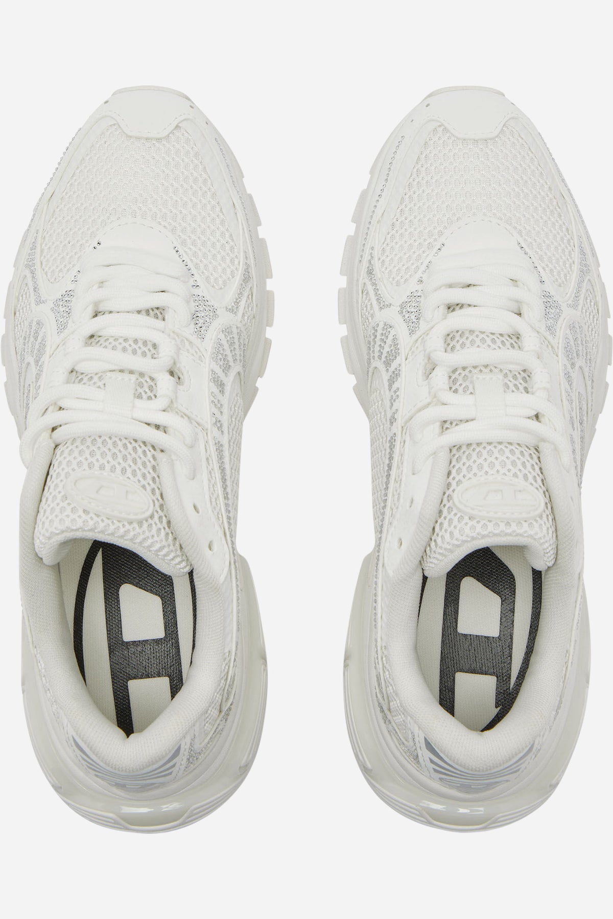 S-Pro-V-Dense Sneakers mesh con cristalli