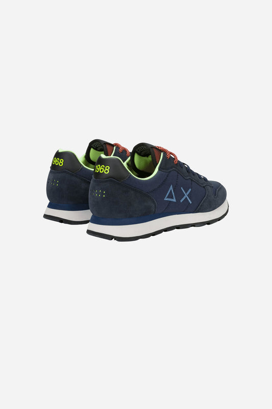Sneaker Tom uomo nylon e suede