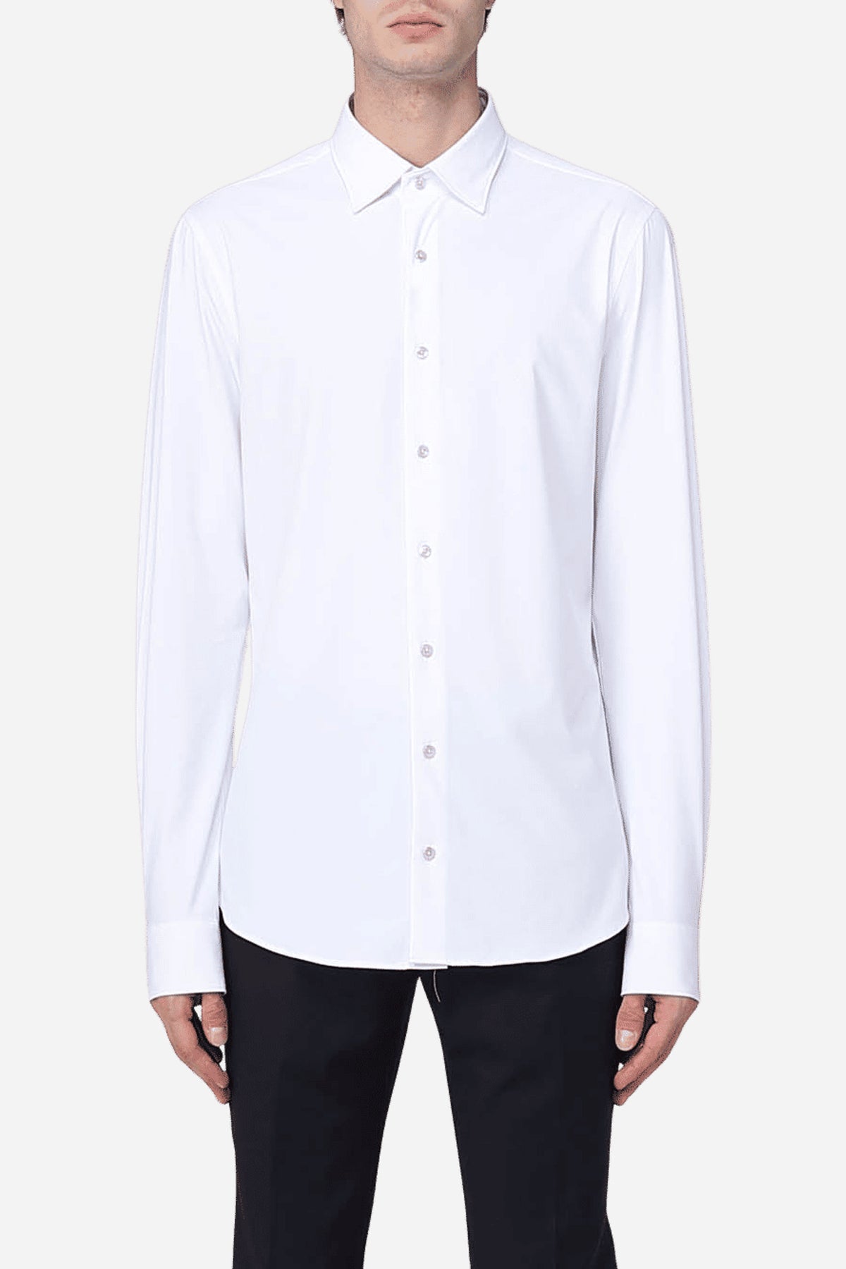 Camicia Classica Michael Kors slim sintetica