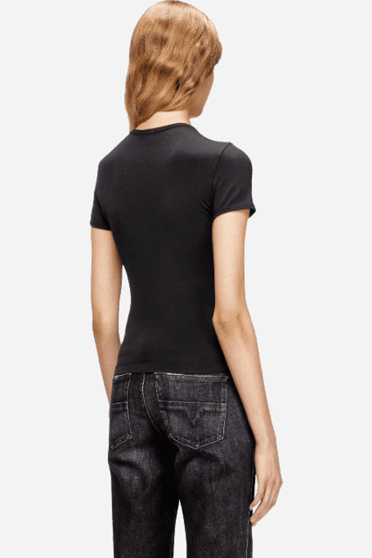 Uncutieslong-Od T Shirt in cotone