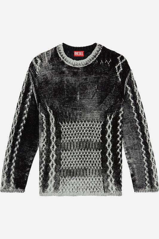 Maglione Diesel uomo lavorato a maglia