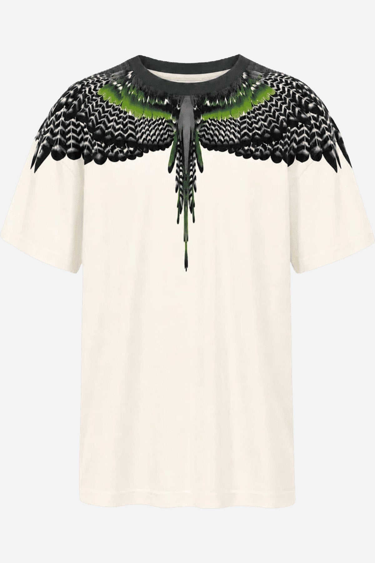 T-Shirt County Of Milan uomo stampa piume