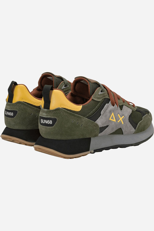 Sneaker Jaki Outdoor uomo in suede e nylon