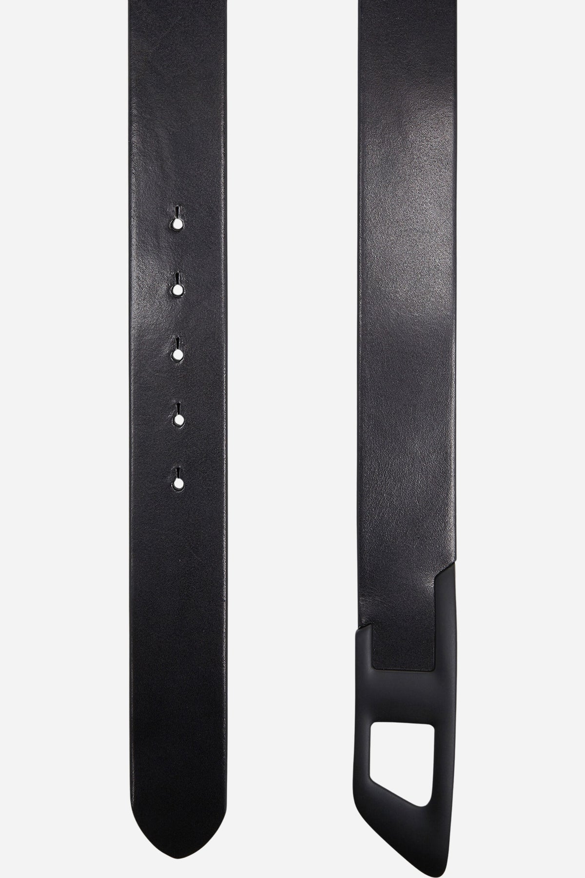 Cintura Diesel 4 cm in pelle fibbia D in metallo