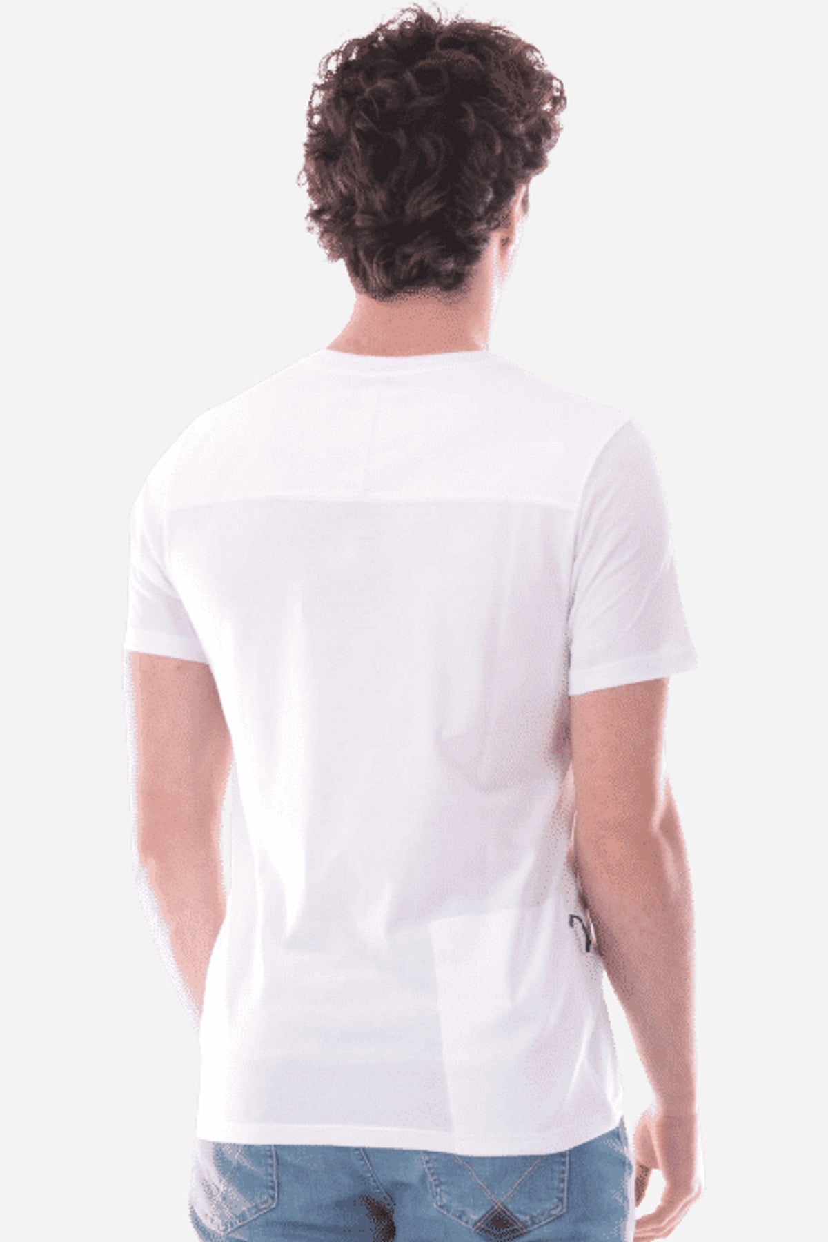 T-shirt Leonide uomo slim in cotone