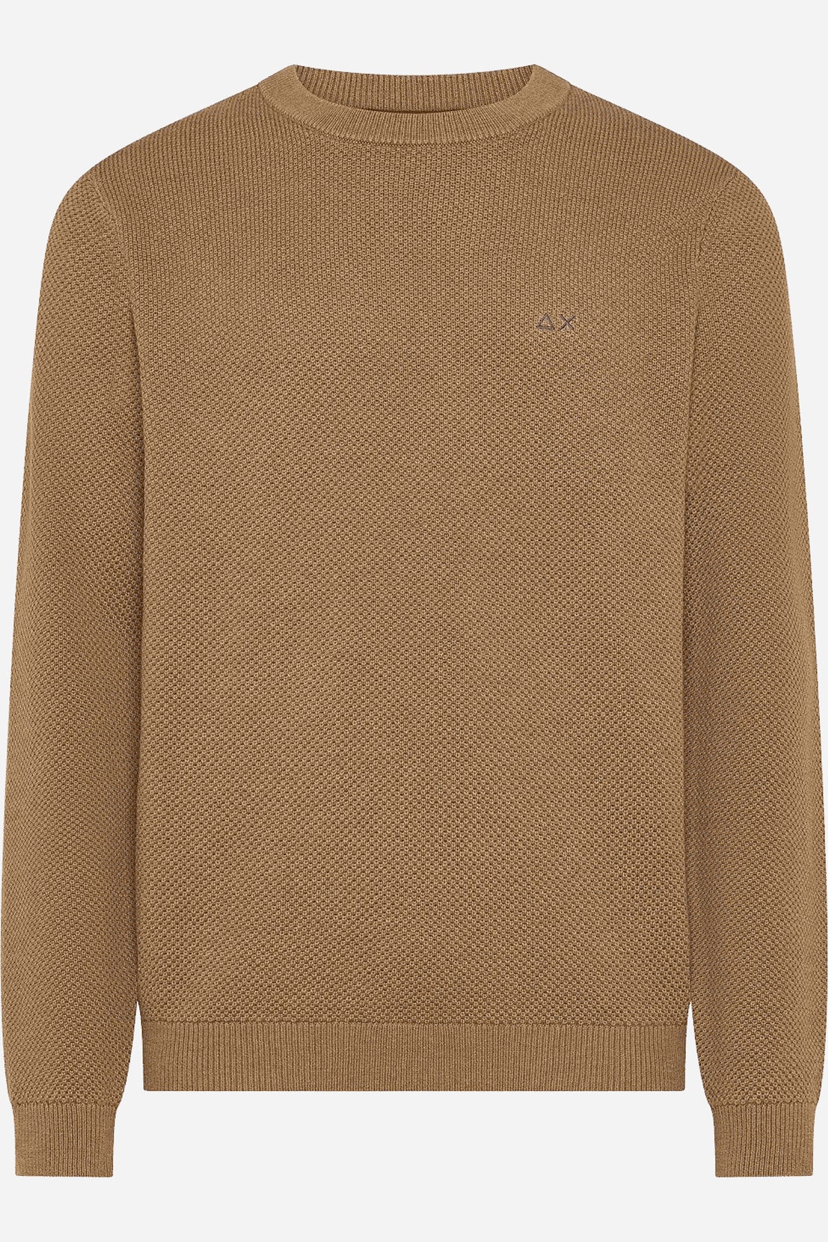 Maglia Sun68 girocollo lana e cotone