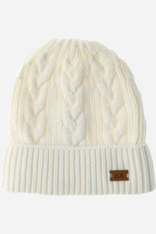 Cappello Sun68 misto lana trecce
