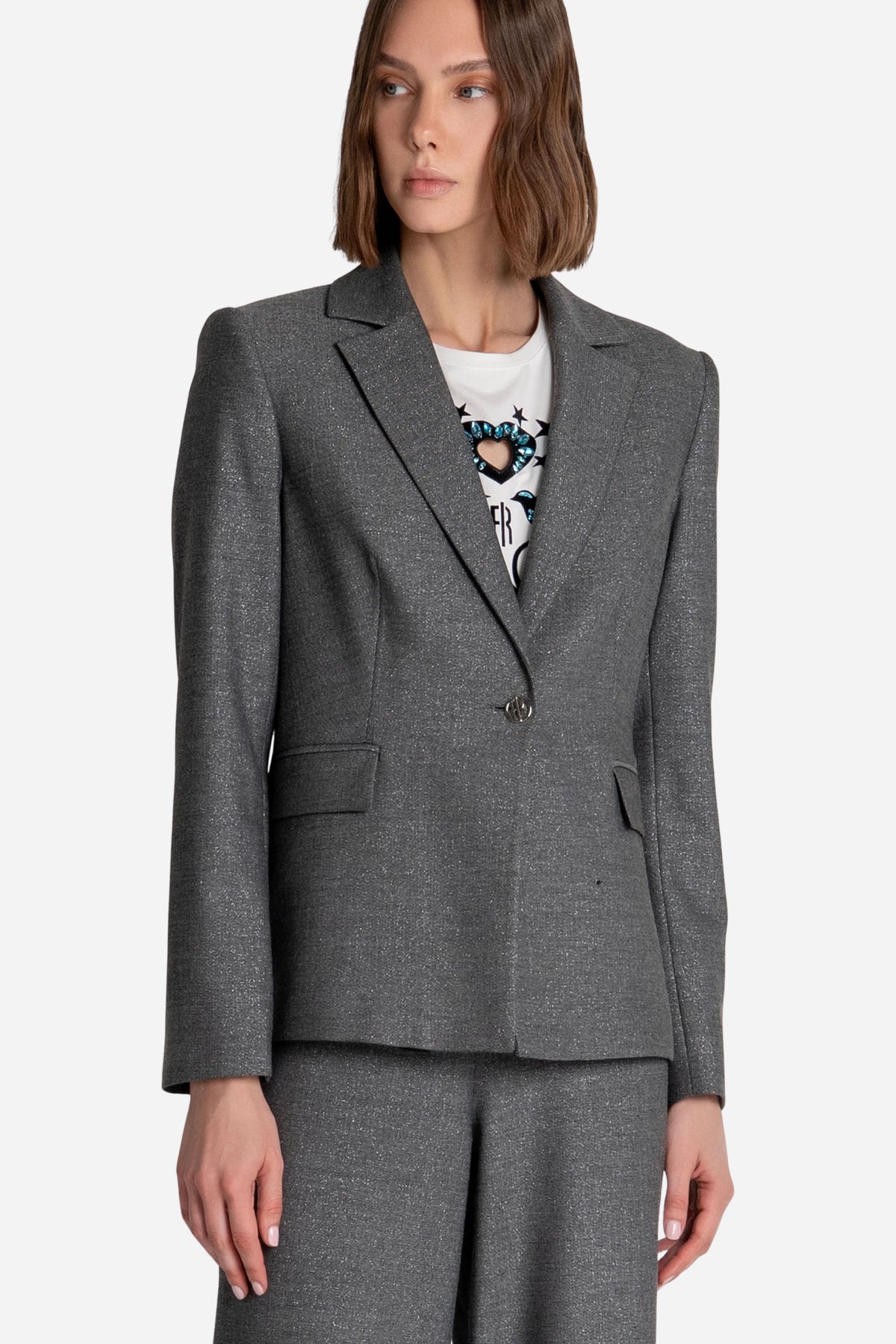 Blazer Fracomina regular monopetto rever classico