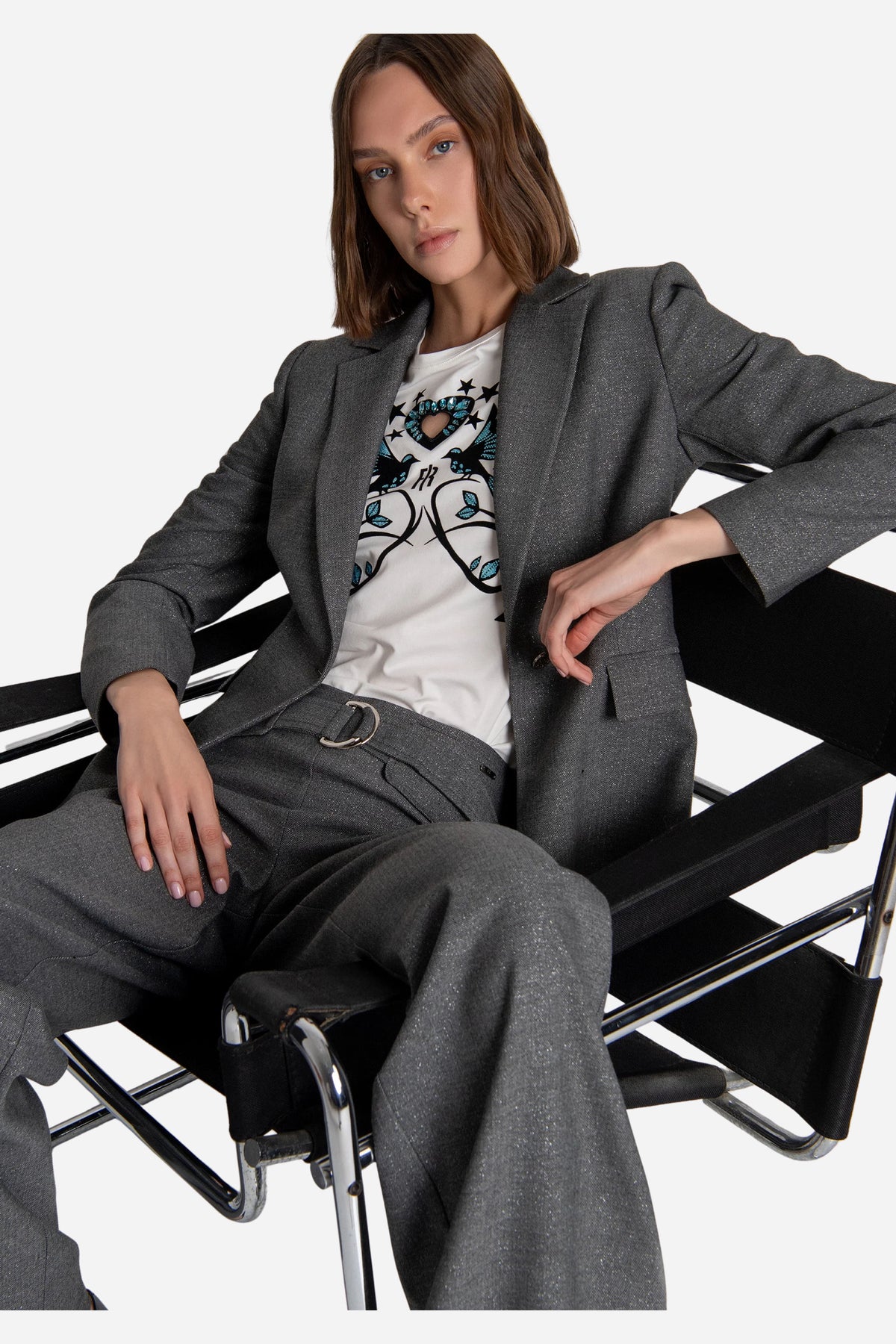 Blazer Fracomina regular monopetto rever classico