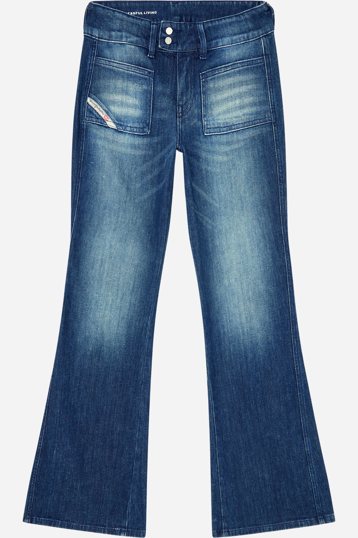 Jeans D-Hush bootcut vita bassa Diesel