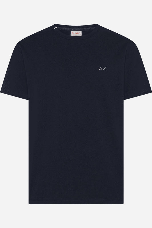 T-shirt Sun68 girocollo in cotone