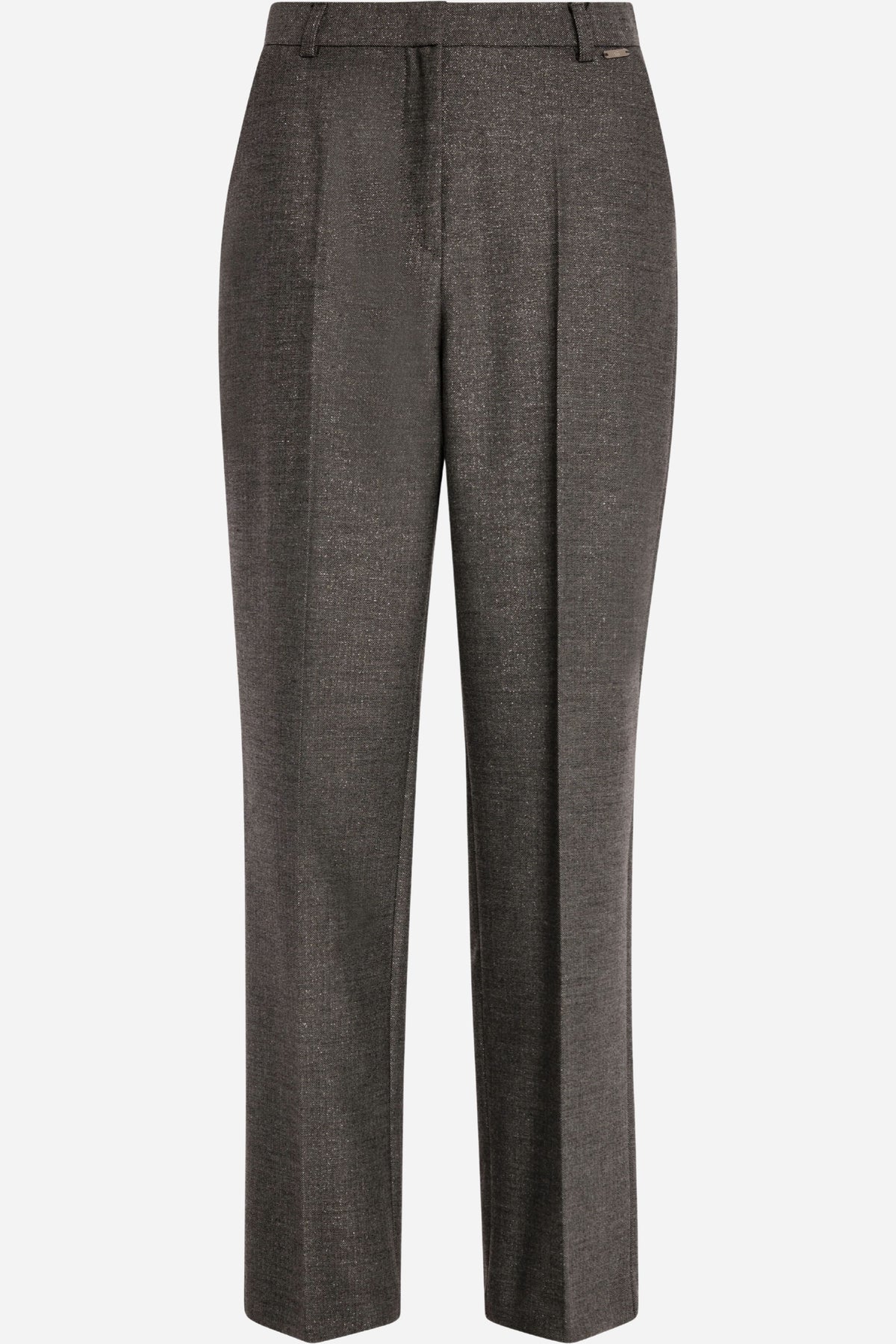 Pantalone chino regular in tessuto spigato
