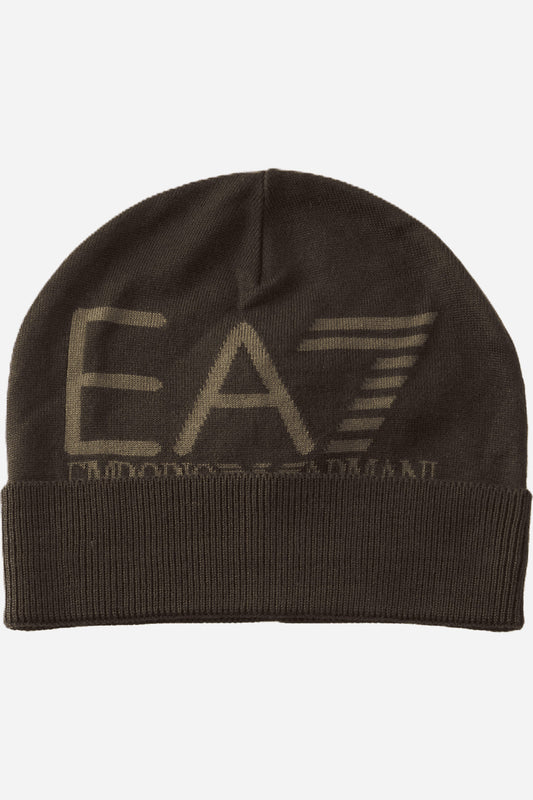 EA7 Berretto beanie unisex lavorato a maglia