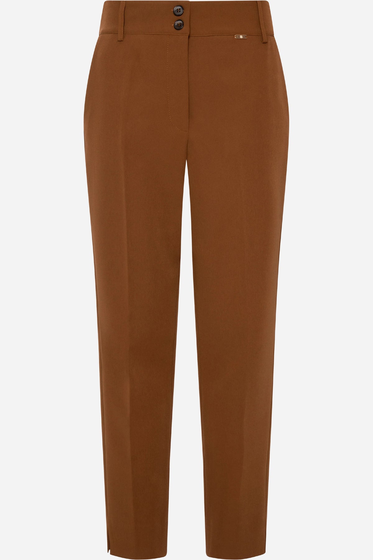 Fracomina Pantalone chino slim vita alta stretch