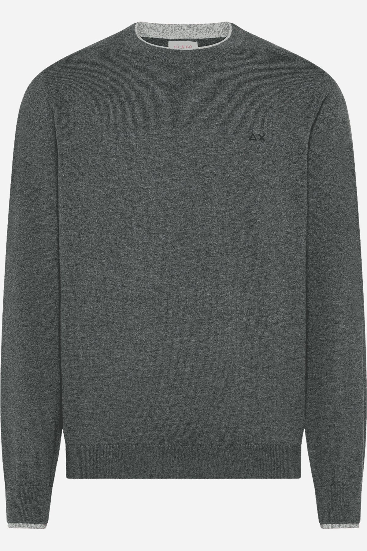 Sun68 Maglia girocollo cotone e lana