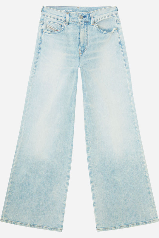 Jeans 1978 D-Akemi flare vita media comfort denim
