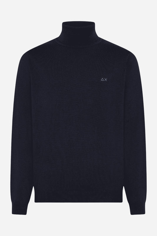 Maglione dolcevita uomo basic Sun68