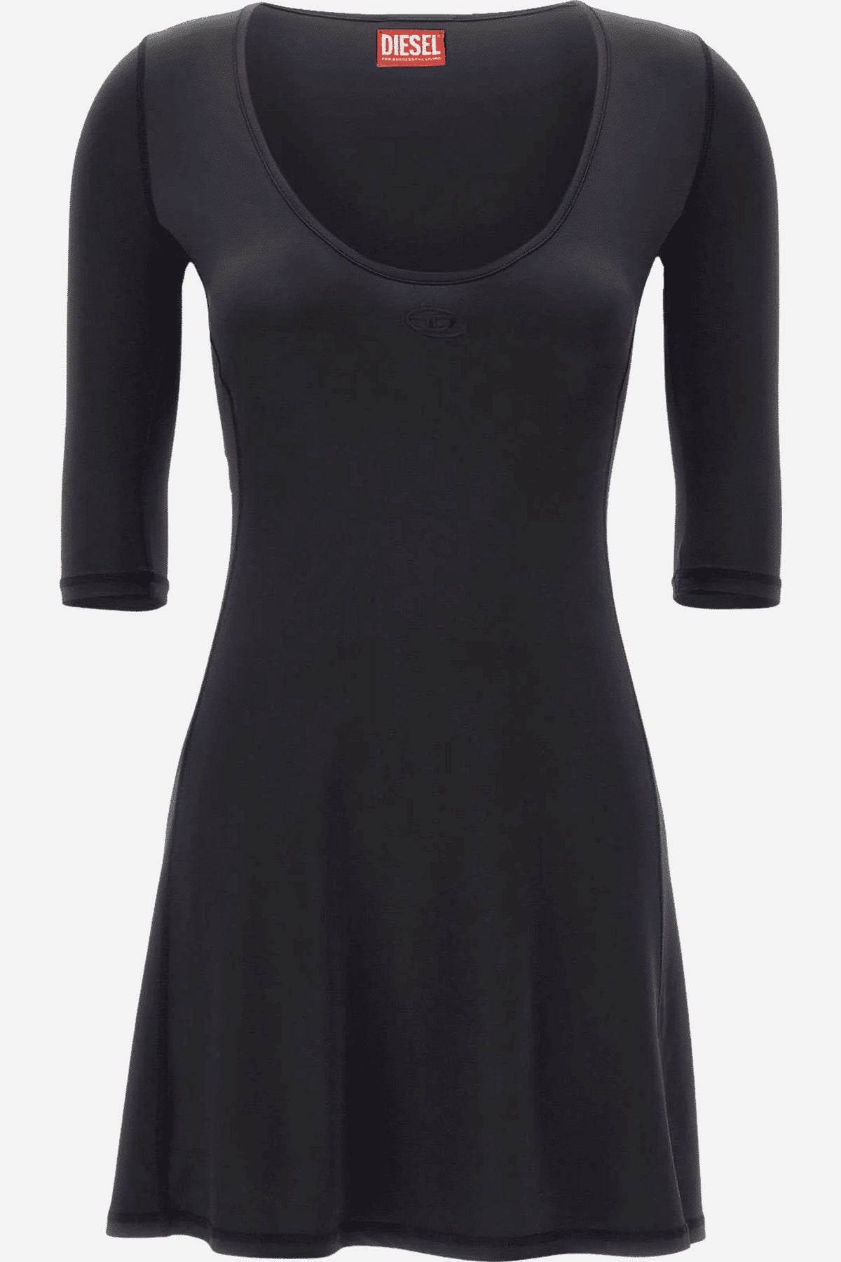 Abito D-Elphin donna slim fit in nylon stretch