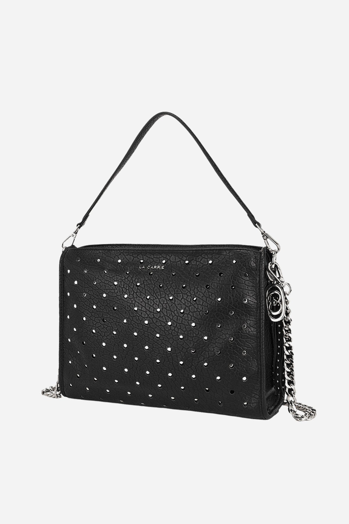 Downtown Borsa media a spalla in pelle scamosciata